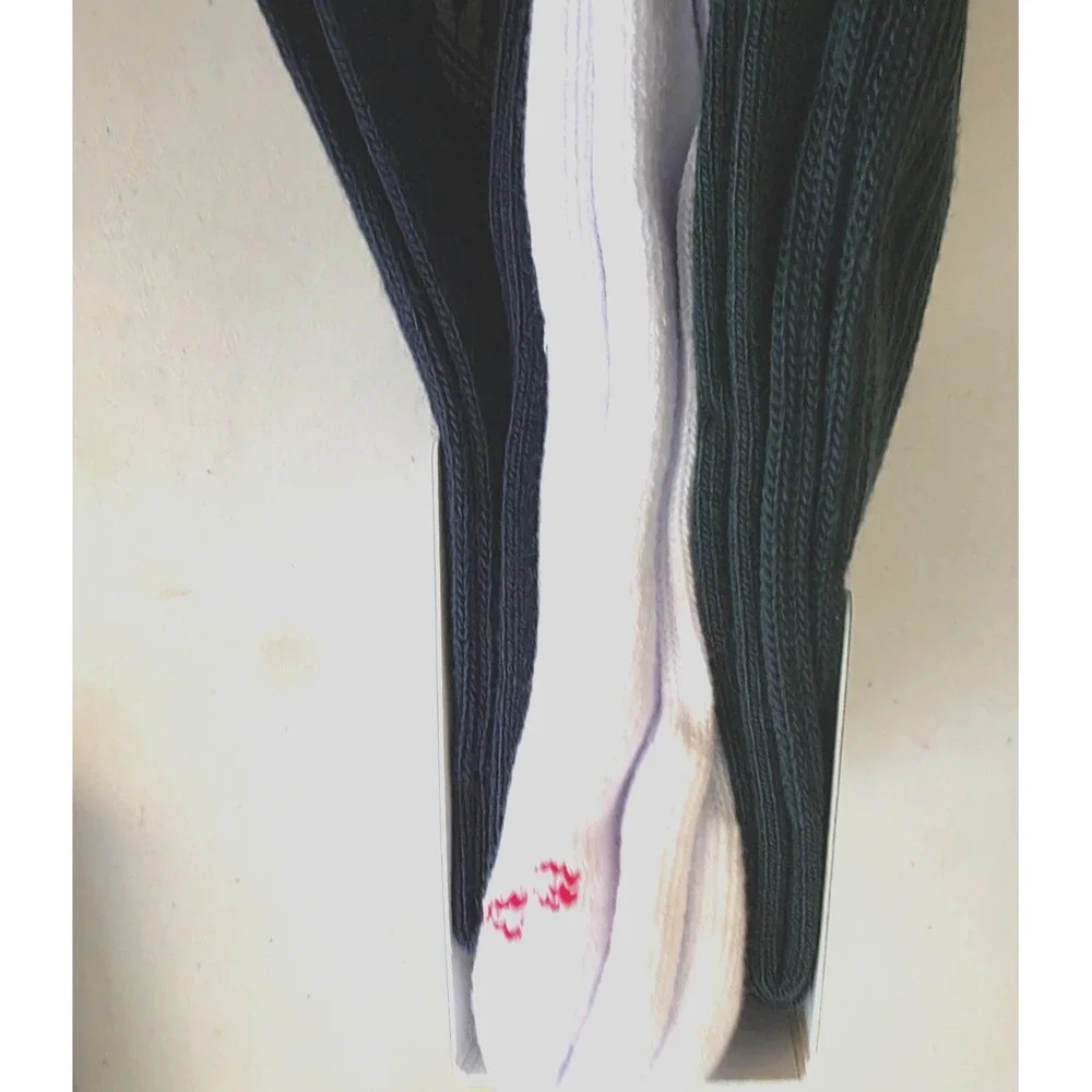 Adidas Men's Relaxed Fit‎ Crew Socks SZ L 3 PK